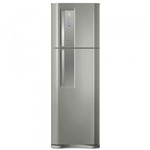 Ficha técnica e caractérísticas do produto Geladeira/Refrigerador Top Freezer Cor Inox 382L Electrolux (TF42S)
