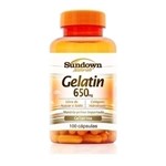 Ficha técnica e caractérísticas do produto Gelatin 100 Cápsulas - Sundown