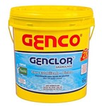 Ficha técnica e caractérísticas do produto Genclor Granulado Cloro Estabilizado 100 Ativo 10kgs Genco