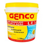 Ficha técnica e caractérísticas do produto Genco - Cloro Granulado 10kg Multipla Ação 3 em 1