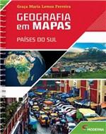 Ficha técnica e caractérísticas do produto Geografia em Mapas - Países do Sul - 5ª Ed. 2014 - Moderna