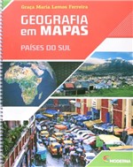 Ficha técnica e caractérísticas do produto Geografia em Mapas. Países do Sul - Moderna