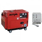 Ficha técnica e caractérísticas do produto Gerador à Diesel 5000 Watts - 4 Tempos MDG-5000ATS 110/220V - Motomil