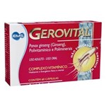 Ficha técnica e caractérísticas do produto Gerovital Blister com 60 Cápsulas em Gel Mole