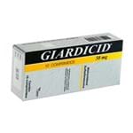 Ficha técnica e caractérísticas do produto Giardicid 50 Mg 10 Comprimidos