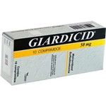 Ficha técnica e caractérísticas do produto Giardicid 50 Mg com 10 Comprimidos Cepav