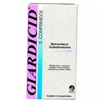 Ficha técnica e caractérísticas do produto Giardicid 500mg C/ 5 Comprimidos - Cepav Pharma