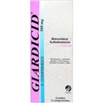 Ficha técnica e caractérísticas do produto Giardicid 500mg com 10 Comprimidos Cepav