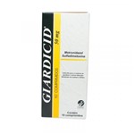 Ficha técnica e caractérísticas do produto Giardicid 50mg 10 Comprimidos - Cepav