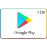 Ficha técnica e caractérísticas do produto Gift Card Digital Google Play R$ 30 Recarga