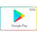 Ficha técnica e caractérísticas do produto Gift Card Digital Google Play R$ 50 Recarga