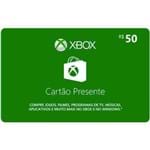 Ficha técnica e caractérísticas do produto Gift Card Digital Xbox Cartão Presente R$ 50