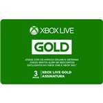 Gift Card Digital Xbox Live 3 Meses