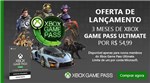 Gift Card Xbox Game Pass Ultimate - 3 Meses PROMOCIONAL - Microsoft