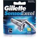 Ficha técnica e caractérísticas do produto Gillette - Carga Sensor Excel C/ 2