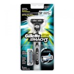 Ficha técnica e caractérísticas do produto Gillette Mach3 Aparelho de Barbear + 2 Cargas
