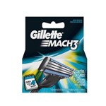 Gillette Mach3 Carga Regular C/4