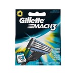 Gillette Mach3 Carga Regular C/3 (kit C/03)