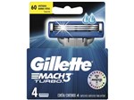 Ficha técnica e caractérísticas do produto Gillette Shave Care Mach3 Turbo - Cartucho de Barbear 4 Peças