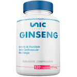Ficha técnica e caractérísticas do produto Ginseng 300mg 120 Cáps Unicpharma