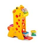 Ficha técnica e caractérísticas do produto Girafa com Blocos Peek a Blocks Fisher Price - Mattel - Tricae
