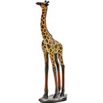 Ficha técnica e caractérísticas do produto Girafa Decorativa de Resina Marrom/Amarelo - BTC