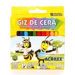 Ficha técnica e caractérísticas do produto Giz de Cera 12 Cores 09012 Acrilex