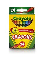 Ficha técnica e caractérísticas do produto Giz de Cera 24cores Crayola