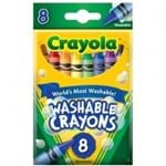 Ficha técnica e caractérísticas do produto Giz de Cera Crayola 8 Cores