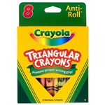 Ficha técnica e caractérísticas do produto Giz de Cera Triangular 8 Cores - Crayola