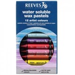 Ficha técnica e caractérísticas do produto Giz Pastel Aquarelado com 12 Cores Pa12 - Reeves