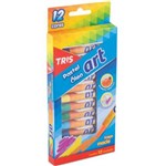 Ficha técnica e caractérísticas do produto Giz Pastel Oleo 12 Cores Tris