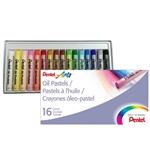 Ficha técnica e caractérísticas do produto Giz Pastel Oleoso Pentel com 16 Cores - Cód. PHN16 - PENTEL