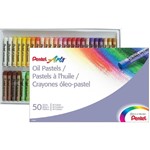 Ficha técnica e caractérísticas do produto Giz Pastel Oleoso Pentel com 49 Cores - 50 Unidades