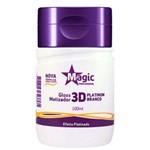 Ficha técnica e caractérísticas do produto Gloss Matizador Magic Color 3D Platinum Branco 100ml