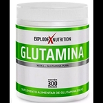 Ficha técnica e caractérísticas do produto Glutamina 100% L- Glutamina Pura Explode 300g