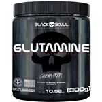 Ficha técnica e caractérísticas do produto Glutamine Caveira Preta 300g Black Skull
