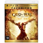 Ficha técnica e caractérísticas do produto God Of War Ascension - Favoritos - Ps3