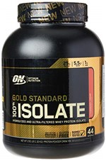 Ficha técnica e caractérísticas do produto Gold Standard 100% Isolate, Optimum Nutrition, Strawberry Cream, 1032g