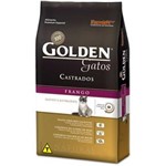 Ficha técnica e caractérísticas do produto Golden Felino Adult Castrados Frango - 3 KG