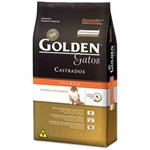 Ficha técnica e caractérísticas do produto Golden Felino Adult Gatos Castrados Salmão 10 Kg
