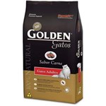 Ficha técnica e caractérísticas do produto Golden Gatos Adulto Carne 10,1 Kg
