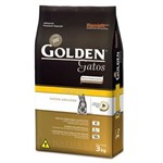 Ficha técnica e caractérísticas do produto Golden Gatos Adulto Frango 03 Kg
