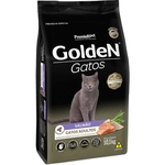 Ficha técnica e caractérísticas do produto Golden Gatos Adultos Salmao 10,1kg