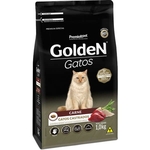 Ficha técnica e caractérísticas do produto Golden Gatos Castrados Carne 1kg