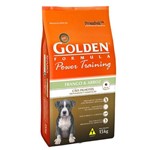 Ficha técnica e caractérísticas do produto Golden Power Training Filhote para Cães Sabor Frango e Arroz - 15kg