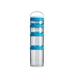 Ficha técnica e caractérísticas do produto Gostak Starter 4pak Blender Bottle 4 Potes Aqua - Azul Aqua