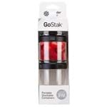 Ficha técnica e caractérísticas do produto Gostak Starter 3pak Blender Bottle 3 Potes - Preta