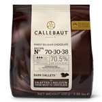 Ficha técnica e caractérísticas do produto Gotas de Chocolate Amargo no 70-30-38 400g - Callebaut