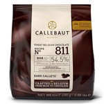 Ficha técnica e caractérísticas do produto Gotas de Chocolate Amargo no 811 400g - Callebaut